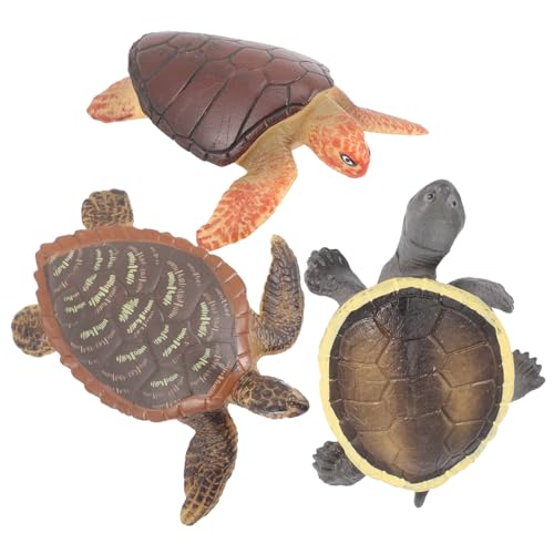 Hohopeti 3 Stück Teiliges Schildkröten Langlebigem Material Detailreiche Miniatur tierfiguren als Desktop deko für Realistische Kleine Schildkröten Ornamente für Meerestiere Fans Hohopeti 3 Stück Teiliges Schildkröten Langlebigem Material Detailreiche Miniatur tierfiguren als Desktop deko für Realistische Kleine Schildkröten Ornamente für Meerestiere Fans von Hohopeti