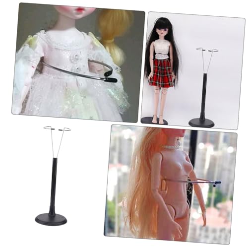 Hohopeti 3 Stück Verstellbare Puppenständer Schwarz mit Stabilem Standfuß für Kleine Puppen und Figuren Einfacher Aufbau Vielseitig für Regale und Vitrinen Geeignet Hohopeti 3 Stück Verstellbare Puppenständer Schwarz mit Stabilem Standfuß für Kleine Puppen und Figuren Einfacher Aufbau Vielseitig für Regale und Vitrinen Geeignet von Hohopeti