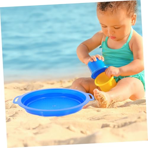 Hohopeti 3 Stücke Teiliges Sandspielzeug mit Feinem Netzsieb Leichtes Strandspielzeug für Hautfreundliches Kunststoffmaterial Tragbar und Einfach zu Bedienen für Sandstrände und Spielsand Hohopeti 3 Stücke Teiliges Sandspielzeug mit Feinem Netzsieb Leichtes Strandspielzeug für Hautfreundliches Kunststoffmaterial Tragbar und Einfach zu Bedienen für Sandstrände und Spielsand von Hohopeti