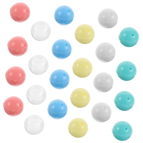 Hohopeti Osterbonbon-kapseln 30 Stück Runde Plastikkapseln Leere Runde Kapseln Für Den Preisautomaten Hohopeti Osterbonbon-kapseln 30 Stück Runde Plastikkapseln Leere Runde Kapseln Für Den Preisautomaten von Hohopeti