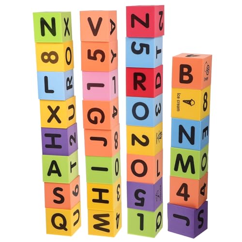Hohopeti 30 Stück Teiliges Badespielzeug aus Bunten Eva Schaumstoffbuchstaben und Zahlen Sanft Fördert Spielerisch Alphabet und Farberkennung für Kleinkinder und Vorschulkinder Hohopeti 30 Stück Teiliges Badespielzeug aus Bunten Eva Schaumstoffbuchstaben und Zahlen Sanft Fördert Spielerisch Alphabet und Farberkennung für Kleinkinder und Vorschulkinder von Hohopeti