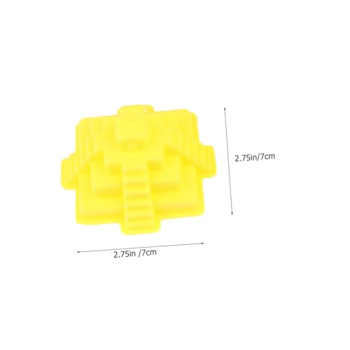 Hohopeti 30 Stück Teiliges Sandspielzeug mit Dicken Sicheren Kunststoffformen Strand Burg Baukasten für Kreatives Buntes Sandkasten für Jungen und Mädchen Zufällige Farbe Zufällige Farbe von Hohopeti