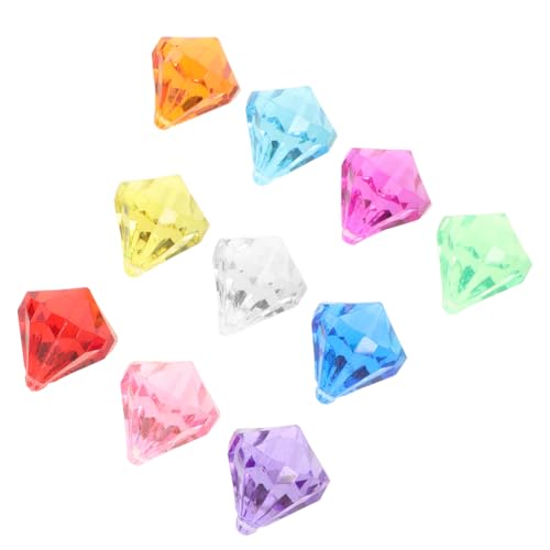 Hohopeti 30 Stück Teiliges Tauchspielzeug Bunte Acryl Edelsteine Schwer Sinkend Robust für Schwimmbad Unterwasser und Dekoration Hohopeti 30 Stück Teiliges Tauchspielzeug Bunte Acryl Edelsteine Schwer Sinkend Robust für Schwimmbad Unterwasser und Dekoration von Hohopeti