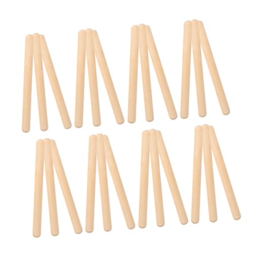 Hohopeti 32 Stück Teiliges Holz Rhythm Sticks Percussion Instrument Schlagstäbe für Anfänger und Leicht Robust für Musikunterricht und Kreatives Drinnen und Draußen Hohopeti 32 Stück Teiliges Holz Rhythm Sticks Percussion Instrument Schlagstäbe für Anfänger und Leicht Robust für Musikunterricht und Kreatives Drinnen und Draußen von Hohopeti
