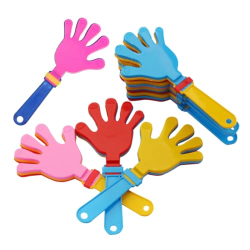 Hohopeti 36 Stück Teiliges Handklatscher Kunststoff Kleine Leichte Partykrachmacher für Geräuschstarke Handklapper für Spiele Geburtstagsfeiern und Festivals Farblich Zufällige Farbe Hohopeti 36 Stück Teiliges Handklatscher Kunststoff Kleine Leichte Partykrachmacher für Geräuschstarke Handklapper für Spiele Geburtstagsfeiern und Festivals Farblich Zufällige Farbe von Hohopeti