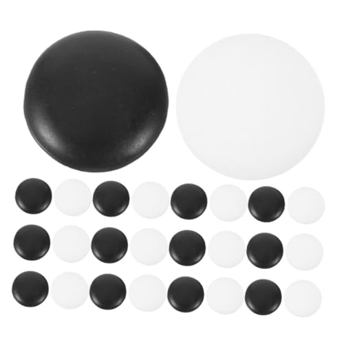Hohopeti 360 Stück Go Steine Set Große Resin Go Steine Widerstandsfähig gegen Beschädigung Glatte Oberfläche Für Zuhause Turniere Unterricht von Hohopeti