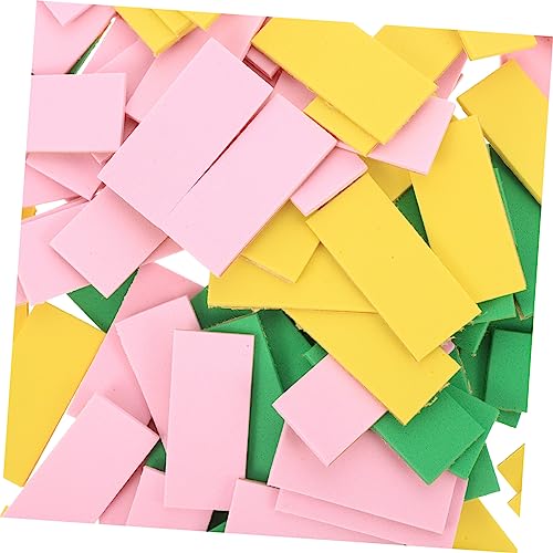 Hohopeti 3Er-Packungen Eva Schaumstoff Aufkleber Bunte Mehrschichtige Wanddeko für Klassenzimmer Selbstklebend Wiederablösbar Kinderfreundlich für DIY Bastelprojekte und Raumgestaltung von Hohopeti