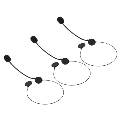 Hohopeti 3Stücke Cosplay Fake Headset Mikrofon Requisite für Sängerstar Kostüm Zubehör Leicht und Tragbar für Partys Bühnenauftritte Karneval und Kostümpartys für Erwachsene Hohopeti 3Stücke Cosplay Fake Headset Mikrofon Requisite für Sängerstar Kostüm Zubehör Leicht und Tragbar für Partys Bühnenauftritte Karneval und Kostümpartys für Erwachsene von Hohopeti
