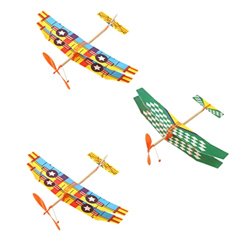 Hohopeti 3Stücke Segelflugzeuge für Flugzeuge aus Hochwertigem für Drinnen und Draußen Fördert Eltern Junge Mädchen Beziehungen und Geschicklichkeit von Hohopeti