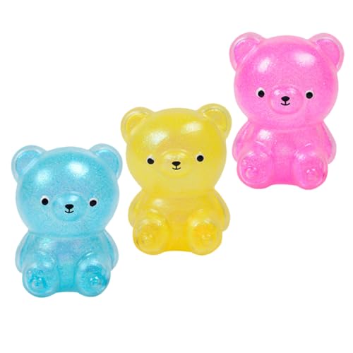 Hohopeti 3er Set Niedliche Tier Quetschspielzeuge Bärförmige Stressabbau Bunten Farben Für Und Dehnbare Anti Stress Für Zuhause Hohopeti 3er Set Niedliche Tier Quetschspielzeuge Bärförmige Stressabbau Bunten Farben Für Und Dehnbare Anti Stress Für Zuhause von Hohopeti