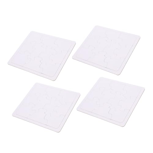 Hohopeti 4 Blätter Blanko Puzzles Zum Bemalen Quadratische DIY Bastelsets Für Kreative Und Graffiti Spielzeuge Fördern Konzentration Und Feinmotorik Hohopeti 4 Blätter Blanko Puzzles Zum Bemalen Quadratische DIY Bastelsets Für Kreative Und Graffiti Spielzeuge Fördern Konzentration Und Feinmotorik von Hohopeti