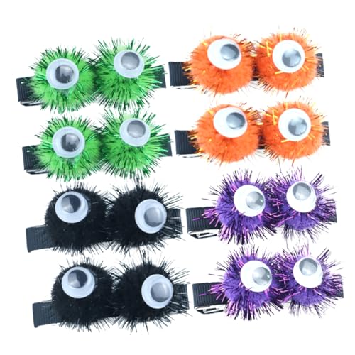 Hohopeti 4 Paare 1 kreative Haarnadel Kinder-Tiara Haartopper halloween haarspangen haarspange halloween haarschmuck Haarklammer Halloween-Haarnadel Halloween-Kopfbedeckung niedlich von Hohopeti