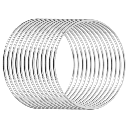 Hohopeti 4 Sets Metall-verbindungsringe, 4 Ringe, Bühnen-Trick-Spielzeug, Bühnenaufführungs-Requisiten Hohopeti 4 Sets Metall-verbindungsringe, 4 Ringe, Bühnen-Trick-Spielzeug, Bühnenaufführungs-Requisiten von Hohopeti