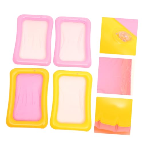 Hohopeti 4 Stück Aufblasbares Sandformen für Outdoor Strandspielzeug Kreative Meerestiere Fördern Fantasie und Motorik Zufällige Farbe Zufällige Farbe von Hohopeti