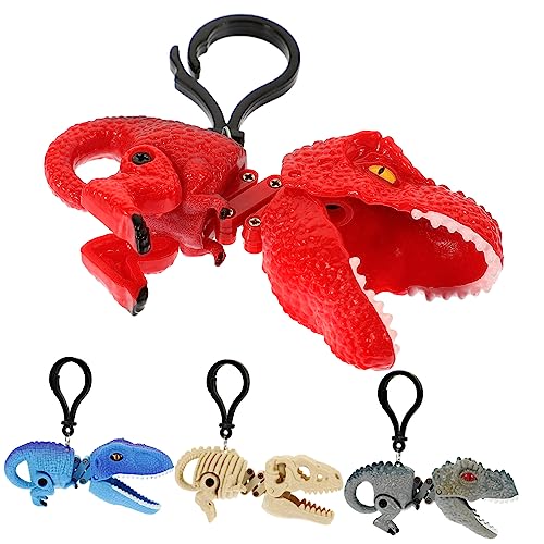 Hohopeti 4 Stück Dinosaurier -Clip -Schlüsselbund Einzigartiger Dinosaurier-Schlüsselanhänger Cartoon -Schlüsselring Party Bag Füllstoffe Cartoon Mini -Schlüsselbund Rucksackzubehör Abs Hohopeti 4 Stück Dinosaurier -Clip -Schlüsselbund Einzigartiger Dinosaurier-Schlüsselanhänger Cartoon -Schlüsselring Party Bag Füllstoffe Cartoon Mini -Schlüsselbund Rucksackzubehör Abs von Hohopeti