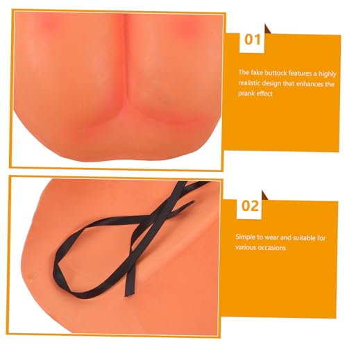Hohopeti 4 Stück Fake Booty Fake Butts Requisiten Pobacken Halloween Pretend Elastic False Butts Lustiges Kostümzubehör Cosplay Bum Eva Orange Hohopeti 4 Stück Fake Booty Fake Butts Requisiten Pobacken Halloween Pretend Elastic False Butts Lustiges Kostümzubehör Cosplay Bum Eva Orange von Hohopeti