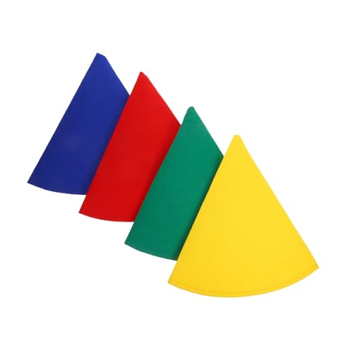 Hohopeti 4 Stück Filz Zwergenmützen Konische Form Weiche Partyhüte für Erwachsene Farbenfrohe Weihnachts und Halloween Kostüme Lustige Geburtstagsfeier Accessoires in Rot Gelb Grün und Blau Hohopeti 4 Stück Filz Zwergenmützen Konische Form Weiche Partyhüte für Erwachsene Farbenfrohe Weihnachts und Halloween Kostüme Lustige Geburtstagsfeier Accessoires in Rot Gelb Grün und Blau von Hohopeti