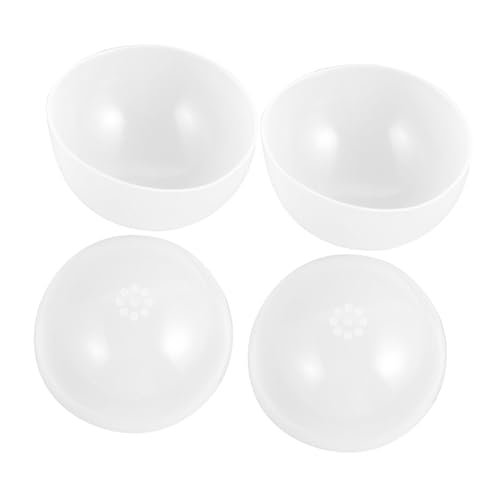 Hohopeti 4 Stück Gefärbte Puppenkopfbedeckungen Für DIY Puppen DIY Zubehör Puppenperücke Feste Kopfbedeckung DIY Puppenzubehör Haarperücken Abdeckung Silikon Kopfbedeckung DIY von Hohopeti