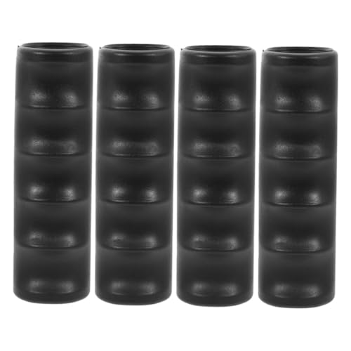 Hohopeti 4 Stück Handgriff-ersatzteile, PVC-lenkergriffe Für Rollstühle Und Gehhilfen, rutschfeste Handabdeckungen Für Verbesserte Mobilität Und Kontrolle, Schwarz Hohopeti 4 Stück Handgriff-ersatzteile, PVC-lenkergriffe Für Rollstühle Und Gehhilfen, rutschfeste Handabdeckungen Für Verbesserte Mobilität Und Kontrolle, Schwarz von Hohopeti