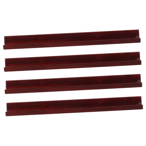 Hohopeti 4 Stück Holz Mahjong Push Tile Ruler mit Rillen Tragbare Mini Domino Ablage Präzise Spielstein Halter für Schnelle Anordnung Robustes Holz für Mahjong Enthusiasten und Domino Hohopeti 4 Stück Holz Mahjong Push Tile Ruler mit Rillen Tragbare Mini Domino Ablage Präzise Spielstein Halter für Schnelle Anordnung Robustes Holz für Mahjong Enthusiasten und Domino von Hohopeti