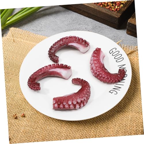 Hohopeti 4 Stück Kunststoff Octopus Krallen Modell Realistische Meeresfrüchte Deko Tisch Ornament Leicht Langlebig für Schaufenster und Gastronomie Hohopeti 4 Stück Kunststoff Octopus Krallen Modell Realistische Meeresfrüchte Deko Tisch Ornament Leicht Langlebig für Schaufenster und Gastronomie von Hohopeti