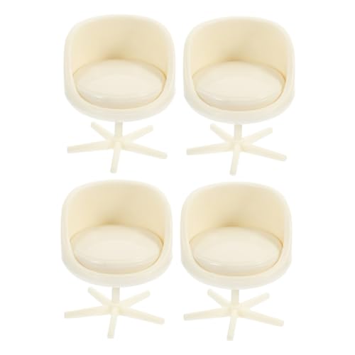 Hohopeti 4 Stück Maßstab Abs Material Stabile Dekorative Puppenhaus Möbel Elegante Büro und Modellbau Deko mit Detailreicher Verarbeitung Hohopeti 4 Stück Maßstab Abs Material Stabile Dekorative Puppenhaus Möbel Elegante Büro und Modellbau Deko mit Detailreicher Verarbeitung von Hohopeti