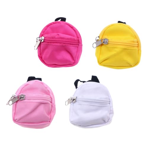 Hohopeti 4 Stück Mini Rucksack Teiliges Miniatur Schulranzen Modell Gelb Weiß Detailreiches Puppenhaus Zubehör Stabile Verarbeitung Leicht Tragbar für Mikroszenen und Foto Requisiten Hohopeti 4 Stück Mini Rucksack Teiliges Miniatur Schulranzen Modell Gelb Weiß Detailreiches Puppenhaus Zubehör Stabile Verarbeitung Leicht Tragbar für Mikroszenen und Foto Requisiten von Hohopeti