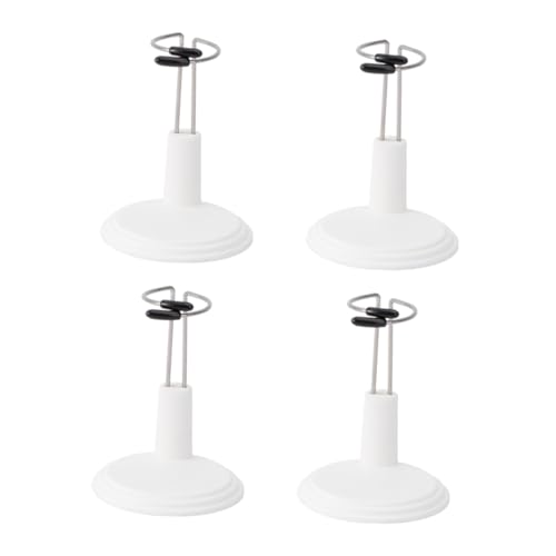 Hohopeti 4 Stück Puppenständer Weiß Tragbarer Puppenhalter Kreative Bär Stütze Leichter Doll Support zur Figuren und Spielzeugpräsentation für Zuhause Hohopeti 4 Stück Puppenständer Weiß Tragbarer Puppenhalter Kreative Bär Stütze Leichter Doll Support zur Figuren und Spielzeugpräsentation für Zuhause von Hohopeti