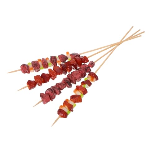 Hohopeti 4 Stück Realistische Teilig Fake Bbq Grillspieße Fleischmodelle Küchen Dekoration Requisiten Vielseitig für Party Zuhause Fotografie Küchenutensil Dekor Props Hohopeti 4 Stück Realistische Teilig Fake Bbq Grillspieße Fleischmodelle Küchen Dekoration Requisiten Vielseitig für Party Zuhause Fotografie Küchenutensil Dekor Props von Hohopeti