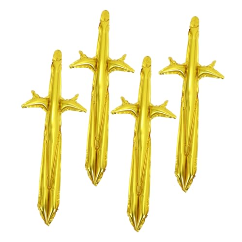 Hohopeti 4 Stück Teiliges Aufblasbare Piratensäbel mit Ergonomischem Griff Leichtes Cosplay für Robustes Material für Piratenkostüm Geburtstags Halloween-partys Hohopeti 4 Stück Teiliges Aufblasbare Piratensäbel mit Ergonomischem Griff Leichtes Cosplay für Robustes Material für Piratenkostüm Geburtstags Halloween-partys von Hohopeti