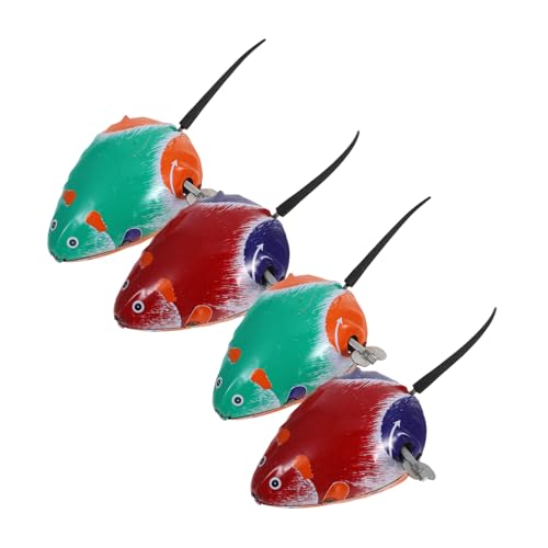 Hohopeti 4 Stück Teiliges Aufziehspielzeug Kleine Eisenmäuse Mechanisch für Kleinkinder Motorik und Hand Auge koordination Sortiert Zufällige Farbe Zufällige Farbe Hohopeti 4 Stück Teiliges Aufziehspielzeug Kleine Eisenmäuse Mechanisch für Kleinkinder Motorik und Hand Auge koordination Sortiert Zufällige Farbe Zufällige Farbe von Hohopeti