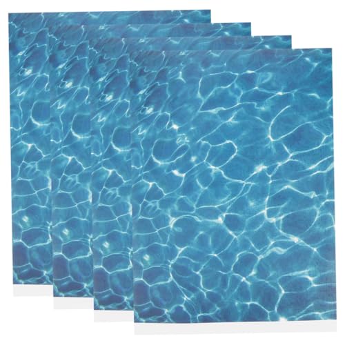 Hohopeti 4 Stück Teiliges Künstliches Wassertextur Papier für Outdoor architekturmodelle Realistische Wasseroberfläche Zuschneidbar für Garten Terrassendekoration Miniatur dioramen Hohopeti 4 Stück Teiliges Künstliches Wassertextur Papier für Outdoor architekturmodelle Realistische Wasseroberfläche Zuschneidbar für Garten Terrassendekoration Miniatur dioramen von Hohopeti