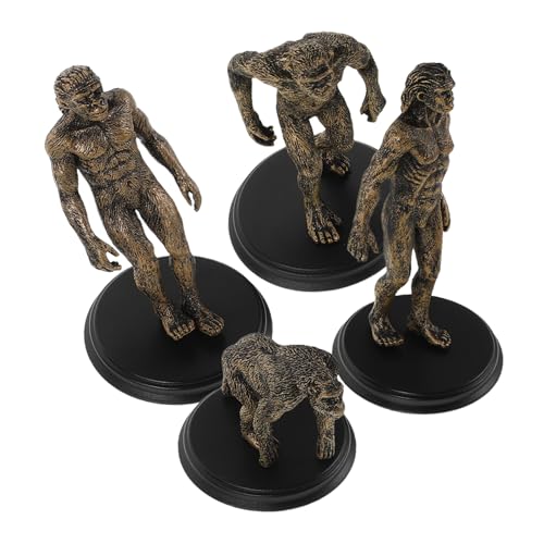 Hohopeti 4 Stück Teiliges Kunststoff Modelle Primitive Menschen und Gorilla Figuren Detailgetreue Evolution Lehrmittel für Schule und Zuhause Interaktives Lernmittel Menschheitsgeschichte Hohopeti 4 Stück Teiliges Kunststoff Modelle Primitive Menschen und Gorilla Figuren Detailgetreue Evolution Lehrmittel für Schule und Zuhause Interaktives Lernmittel Menschheitsgeschichte von Hohopeti