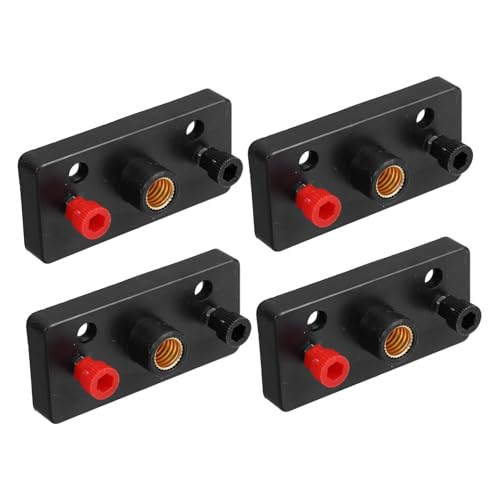 Hohopeti 4 Stück Teiliges Lampensockel Kupfer und Kunststoff Einstellbare Helligkeit Schraubfassung für Schulversuche Physik Kits DIY projekte und Elektronische Schaltungen von Hohopeti