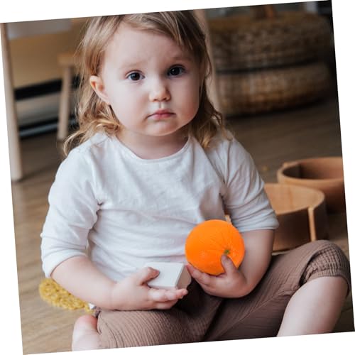 Hohopeti 4 Stück Teiliges Obst Shaker Kunststoff Realistische Percussion Instrumente für Bunte Maracas zur Musikalischen Früherziehung Hör Konzentrationsfähigkeit von Hohopeti