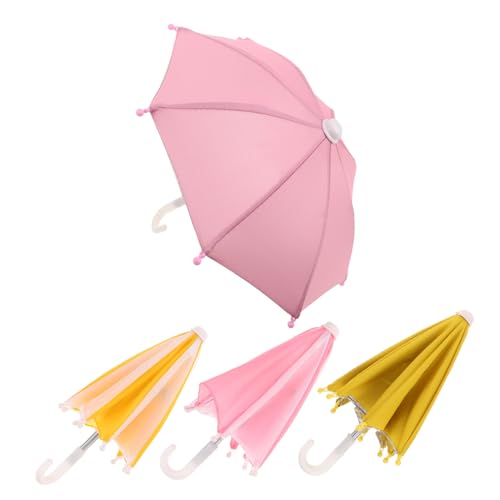 Hohopeti 4 Stück Teiliges Puppenregenschirm Leichter Farbbeständiger Sonnenschirm und Regenschirm Kompatibel mit Verschiedenen Puppenkleidern Sommer-Accessoire für Fotos und Dekoration Hohopeti 4 Stück Teiliges Puppenregenschirm Leichter Farbbeständiger Sonnenschirm und Regenschirm Kompatibel mit Verschiedenen Puppenkleidern Sommer-Accessoire für Fotos und Dekoration von Hohopeti