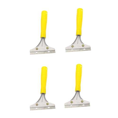 Hohopeti 4 Stück Teiliges Reinigungsschaber Ergonomisch Haushalt Boden Wand Schaber für Kleber Farbe Fensterfolie Entfernen Praktisch Langlebig Hohopeti 4 Stück Teiliges Reinigungsschaber Ergonomisch Haushalt Boden Wand Schaber für Kleber Farbe Fensterfolie Entfernen Praktisch Langlebig von Hohopeti