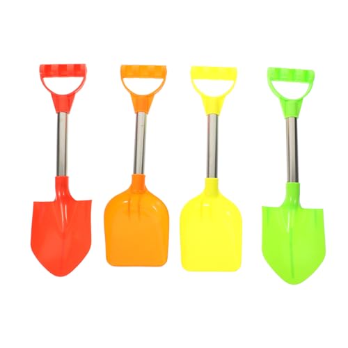 Hohopeti 4 Stück Teiliges Sandspielzeug Mini Edelstahl Strand Schaufeln mit Griffen Leichte Sandschaufeln für Sommer Outdoor Strandspiele Sicher und Handlich für Mädchen Zufällige Farbe Hohopeti 4 Stück Teiliges Sandspielzeug Mini Edelstahl Strand Schaufeln mit Griffen Leichte Sandschaufeln für Sommer Outdoor Strandspiele Sicher und Handlich für Mädchen Zufällige Farbe von Hohopeti