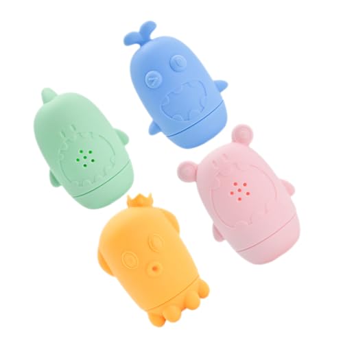 Hohopeti 4 Stück Teiliges Silikon Badespielzeug für Junge Mädchen mit Niedlichen Tierformen Sicher und Frei für Jahre Alte Kleinkinder Fördert Greifen und Handübungen als für Hohopeti 4 Stück Teiliges Silikon Badespielzeug für Junge Mädchen mit Niedlichen Tierformen Sicher und Frei für Jahre Alte Kleinkinder Fördert Greifen und Handübungen als für von Hohopeti