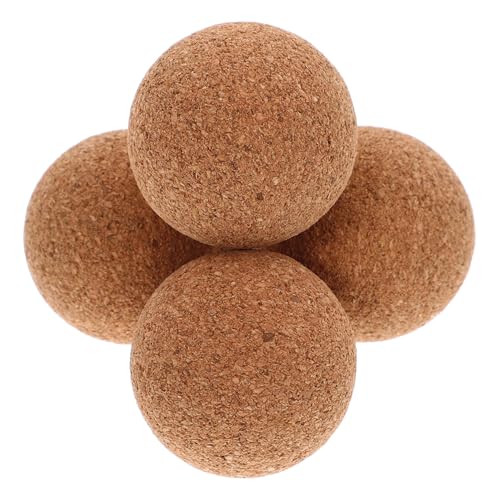Hohopeti 4 Stück Teiliges Tischfußball Bälle aus Verschleißfestem Holz für Indoor Tischkicker mit Glatter Oberfläche und Langlebigem Korkmaterial für Verbessertes Spielgefühl Hohopeti 4 Stück Teiliges Tischfußball Bälle aus Verschleißfestem Holz für Indoor Tischkicker mit Glatter Oberfläche und Langlebigem Korkmaterial für Verbessertes Spielgefühl von Hohopeti