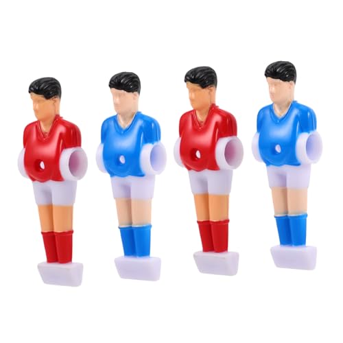 Hohopeti 4 Stück Teiliges Tischfußball Ersatzspieler Robuste Kunststoff Figuren in Rot und Blau Ausgewogenes Gewicht für Verbessertes Ballgefühl für Heim Büro tischkicker Fördert Hohopeti 4 Stück Teiliges Tischfußball Ersatzspieler Robuste Kunststoff Figuren in Rot und Blau Ausgewogenes Gewicht für Verbessertes Ballgefühl für Heim Büro tischkicker Fördert von Hohopeti