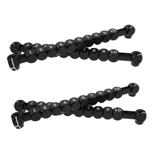 Hohopeti 4 Stück Teiliges Tischfußball Punktestand Präzise Score Counter für Foosball Tisch Dualer Spieler Modus für Familienspiele und Geselliges Spiel Hohopeti 4 Stück Teiliges Tischfußball Punktestand Präzise Score Counter für Foosball Tisch Dualer Spieler Modus für Familienspiele und Geselliges Spiel von Hohopeti