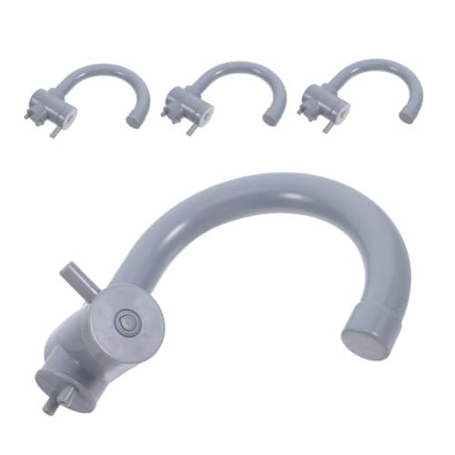 Hohopeti 4 Stück Teiliges Waschbecken Realistische Kunststoff Wasserhähne Interaktive Rollenspiel Küchenarmaturen Fördert Feinmotorik und Soziales Lernen Geeignet für Drinnen und Draußen von Hohopeti