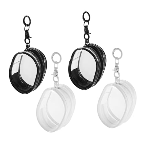 Hohopeti 4 Stück Transparente mit Schlüsselanhänger Staubdichtes für Puppen und Figuren Tragbare Organizer-Tasche für Leicht und Vielseitig für Unterwegs Hohopeti 4 Stück Transparente mit Schlüsselanhänger Staubdichtes für Puppen und Figuren Tragbare Organizer-Tasche für Leicht und Vielseitig für Unterwegs von Hohopeti