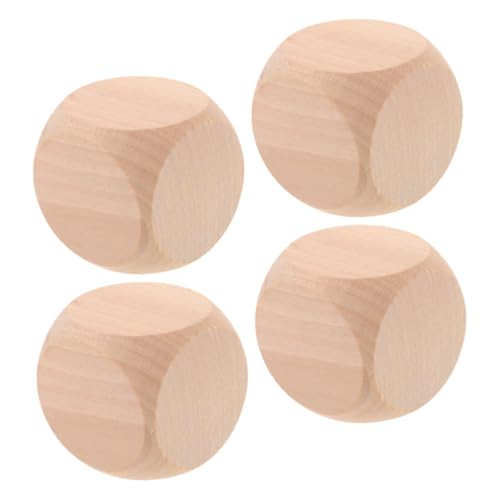 Hohopeti 4 Stück Unlackierte Holz Würfel DIY Blanko Würfel Bastelwürfel Holzklötzchen für Spiele und Kreative Handarbeiten Stabile Holzklötze zum Bemalen und Gestalten Hohopeti 4 Stück Unlackierte Holz Würfel DIY Blanko Würfel Bastelwürfel Holzklötzchen für Spiele und Kreative Handarbeiten Stabile Holzklötze zum Bemalen und Gestalten von Hohopeti
