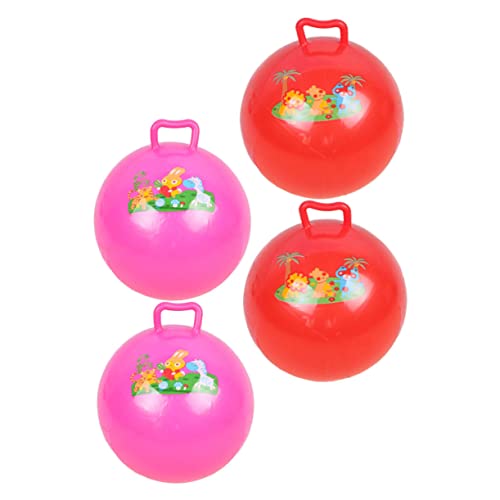 Hohopeti 4 Teiliges Hüpfball für Großer Aufblasbarer Handle Ball Fördert Gleichgewicht Flexibilität und Haltung Buntes Sprungspielzeug für Drinnen und Draußen Zufällige Hohopeti 4 Teiliges Hüpfball für Großer Aufblasbarer Handle Ball Fördert Gleichgewicht Flexibilität und Haltung Buntes Sprungspielzeug für Drinnen und Draußen Zufällige von Hohopeti