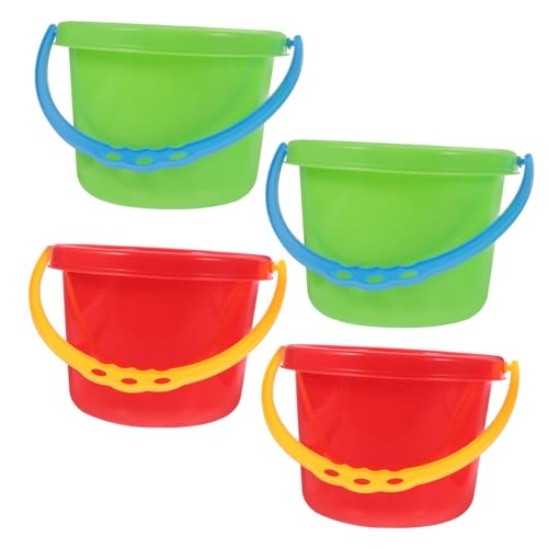 Hohopeti 4 Teiliges Mini Sand Eimer für Bunte Kunststoff Eimer Leicht und Sicher für Sandburgen Am Strand Sandkasten Perfektes Outdoor für Jungen und Mädchen Zufällige Hohopeti 4 Teiliges Mini Sand Eimer für Bunte Kunststoff Eimer Leicht und Sicher für Sandburgen Am Strand Sandkasten Perfektes Outdoor für Jungen und Mädchen Zufällige von Hohopeti