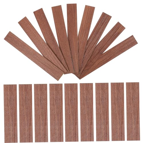 Hohopeti 40 Stück Puppenhauszubehör Maserungsholzmodell Für Bodenbeläge – Bretter Miniatur Stick Puppen Klebefliesen Selbstklebend DIY Dekorativ Und Mini Abziehdielen von Hohopeti