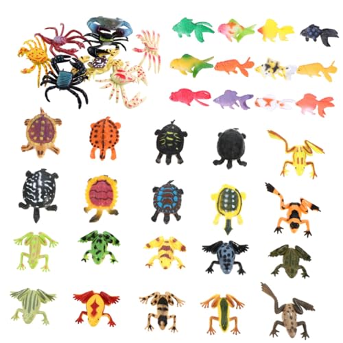 Hohopeti 40 Stück Teiliges Simulierte Meerestiere Modellset Lebensechte Tierfiguren Dekoration Lernspielzeug für Bastelprojekte Hohopeti 40 Stück Teiliges Simulierte Meerestiere Modellset Lebensechte Tierfiguren Dekoration Lernspielzeug für Bastelprojekte von Hohopeti