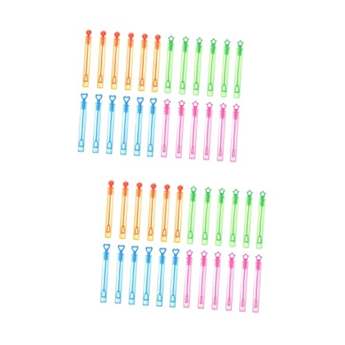 Hohopeti 48stücke Leere Seifenblasenstäbe Für Junge Mädchen Mini Seifenblasen-Werkzeuge Zufälligen Farben Perfektes Sommer-Spielzeug Für Drinnen Und Draußen Hohopeti 48stücke Leere Seifenblasenstäbe Für Junge Mädchen Mini Seifenblasen-Werkzeuge Zufälligen Farben Perfektes Sommer-Spielzeug Für Drinnen Und Draußen von Hohopeti